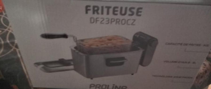 Friteuse Proline DF23PROCZ 2000 W Argent