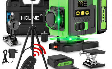 Niveau Laser 4D 16 Lignes 360° Vert Auto Nivelant