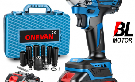 Clé à Choc Brushless 1000Nm Sans Fil 1/2