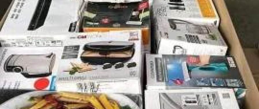 Palettes d’articles Electroménager